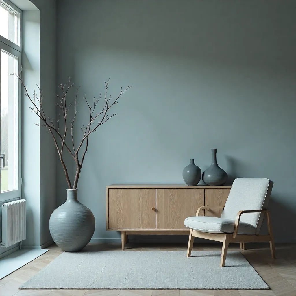 Light open interior with soft illumination